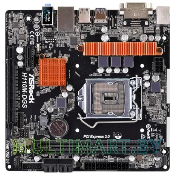 Материнская плата ASRock H110M-DGS R3.0